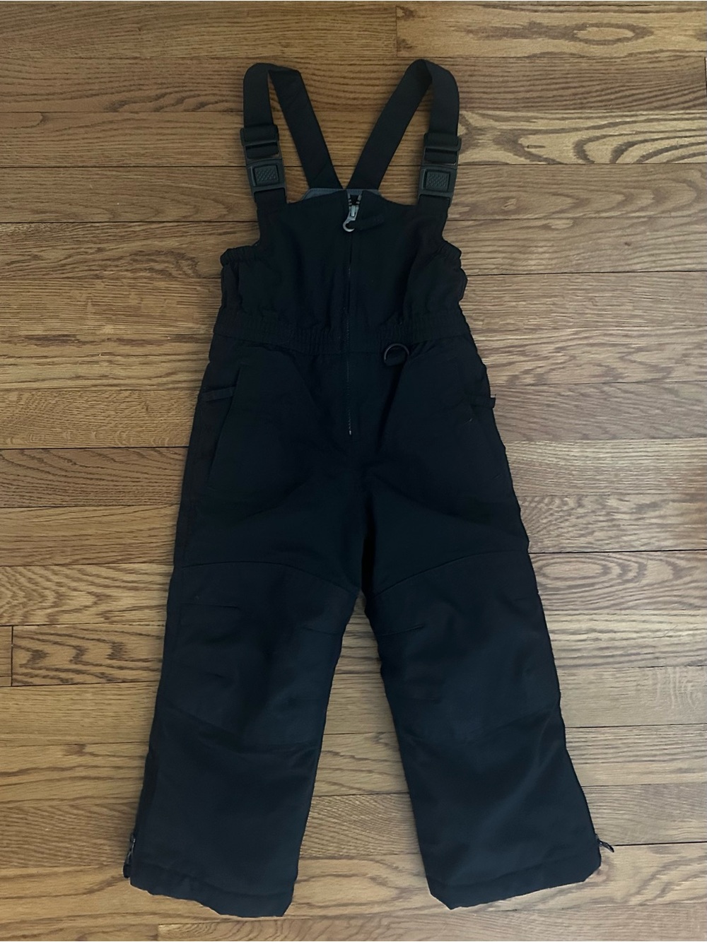 Lands’ End Kids Squall Snow Bibs Black Size 3T
